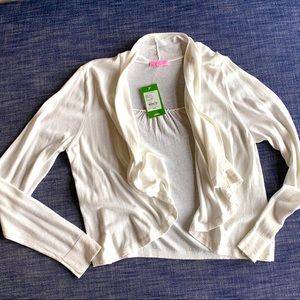 NWT Lilly Pulitzer size XL white sweater